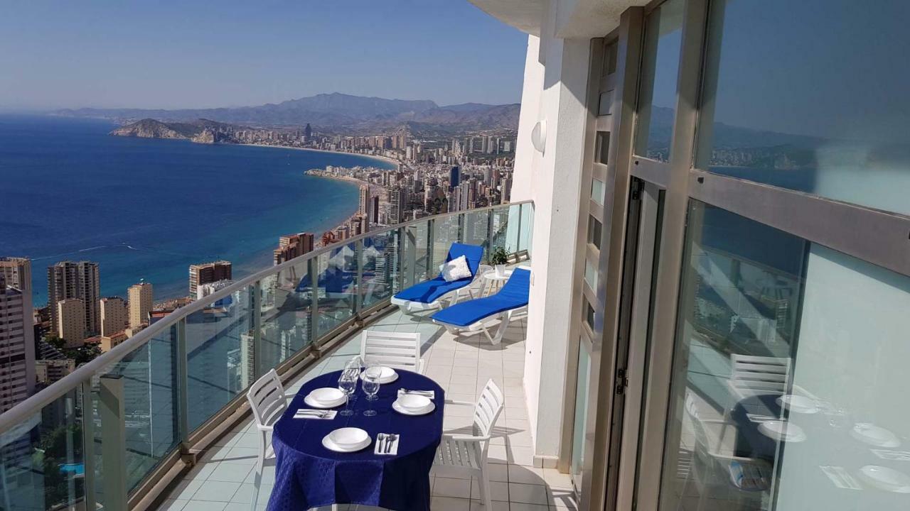 Deluxe Penthouse On The 42Nd Floor With Amazing Sea Views Apartment Benidorm Ngoại thất bức ảnh