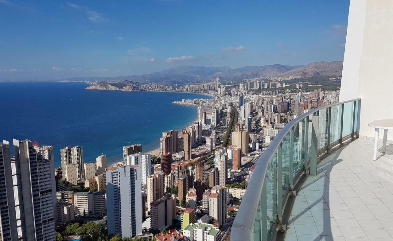 Deluxe Penthouse On The 42Nd Floor With Amazing Sea Views Apartment Benidorm Ngoại thất bức ảnh