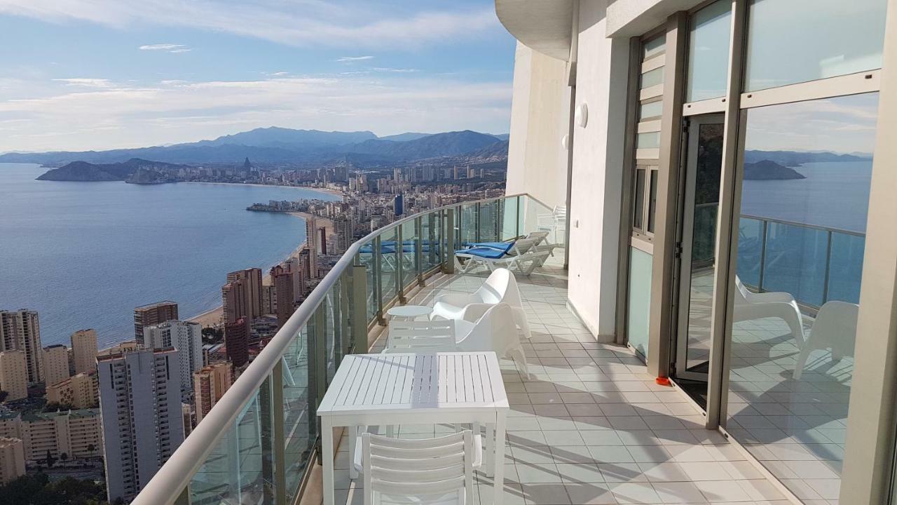 Deluxe Penthouse On The 42Nd Floor With Amazing Sea Views Apartment Benidorm Ngoại thất bức ảnh